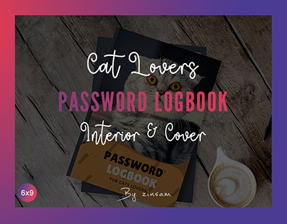 Password Logbook For Cats Lovers