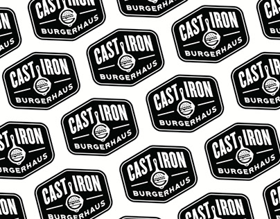 Cast Iron Burgerhaus Branding