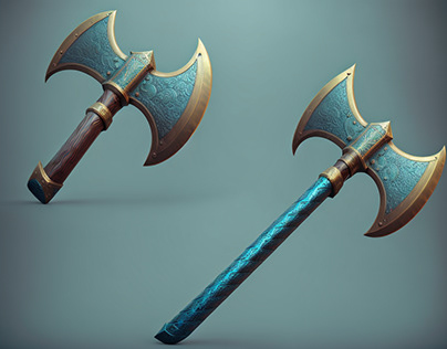 A Gallery of Battle Axes