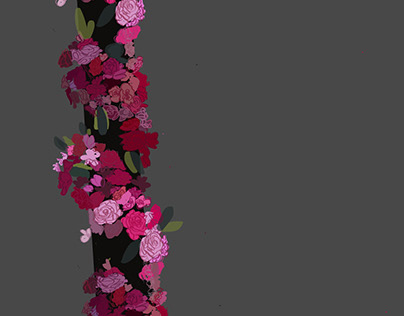 A Floral Pole