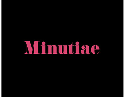 Minutiae Package Design