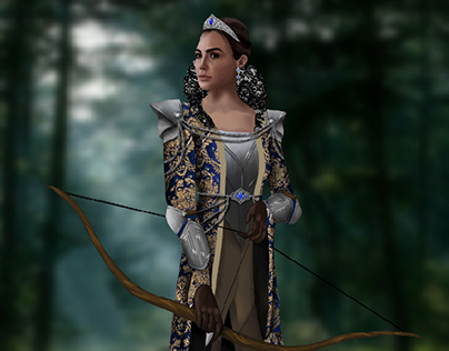 Queen Katherine Costume Design