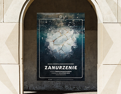 Project thumbnail - ZANURZENIE Silesia Theatre performance identity