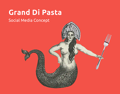 Grand Di Pasta Social Media Concept