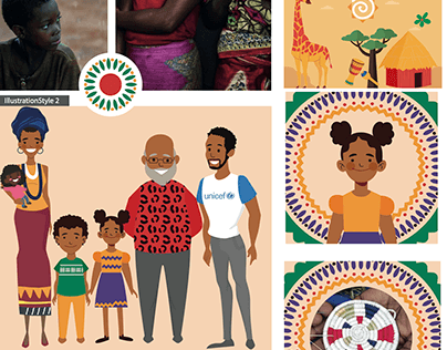 Unicef Burundi - Storyboard and Booklet Design