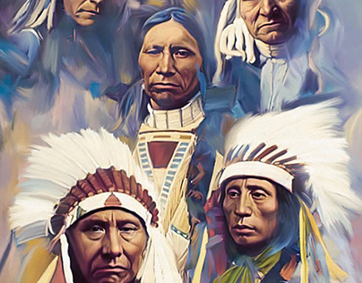Native Americans Art