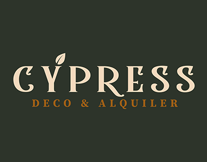 Cypress - Deco & Alquiler - Brand Indentity