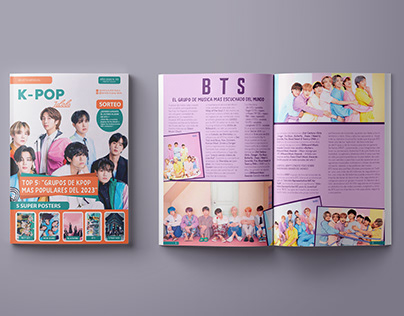 Project thumbnail - Revista "Kpop Idols"