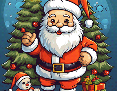 Christmas Coloring Pages for Kids 2