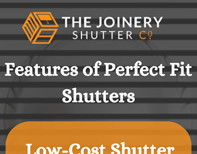 Features of Perfect Fit Shutters