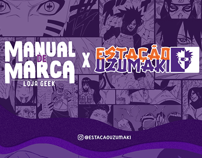 Manual de Marca Loja Geek | Estação Uzumaki