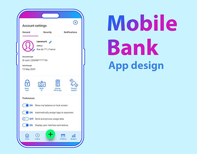 Mobile Banking App UX Design