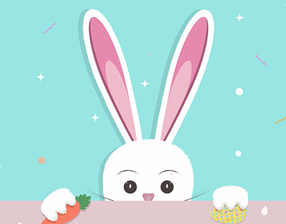 Happy Easter illustration