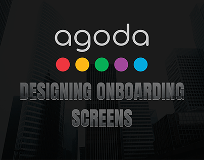 Designing Agoda's Mobile App's Onboarding Screens