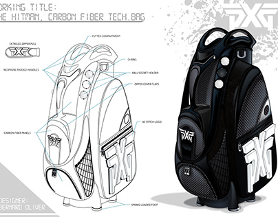 Golf Bag design for PXG Golf