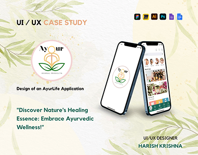 Ayurvedic app | AYOUR - UI/UX Case study