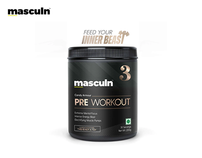 Unleash Potential with Masculn Pre-Workout Now!
