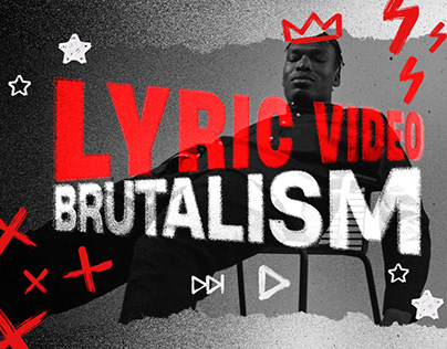 Lyric Video // Brutalism Typography