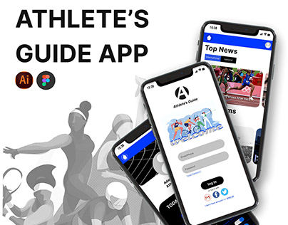 UX/UI Design ( Athlete's Guide App )