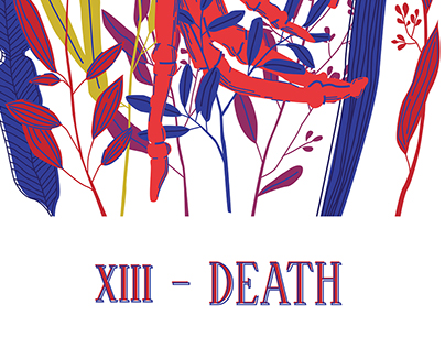 XIII- DEATH ( Tarot card )