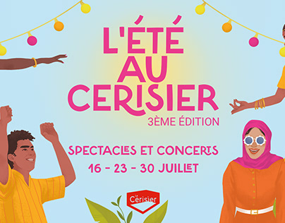 Festival poster - Le Cerisier