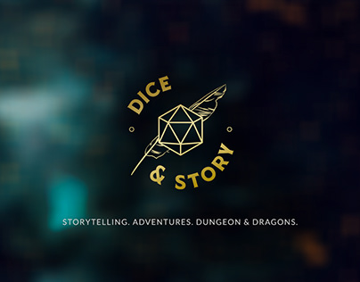 Dice & Story - Logo Design