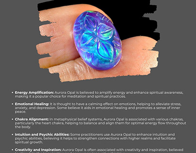 Aurora Opal's Role in Metaphysical Practices