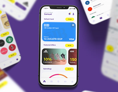 Yeshtery Wallet App UI Design