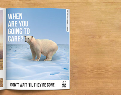 WWF - Interactive Magazine Print Ad