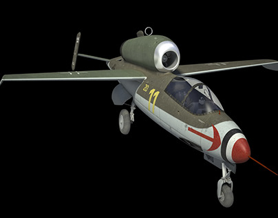 German fighter aircraft Heinkel He-162