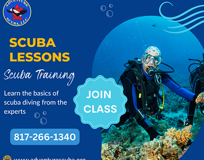 Enroll for Scuba Lessons in Fort Worth, TX