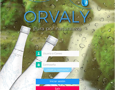 UI/UX Delivery Service - Orvaly