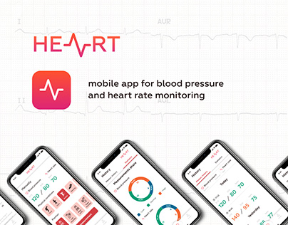HE√RT - app for blood pressure & heart rate monitoring