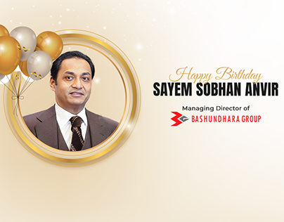 Birthday Poster of Sayem Sobhan Anvir