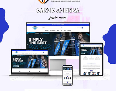 Sarms America | Shopify Store | TOSS