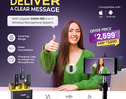 Deliver a Clear Message with Wireless Microphone