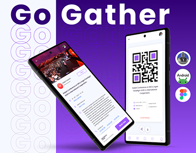 Project thumbnail - GoGather: Plan Events Together, UX UI Case Study