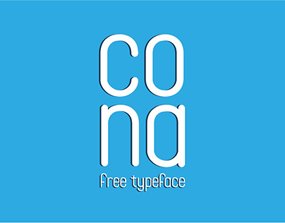 Cona | Free typeface