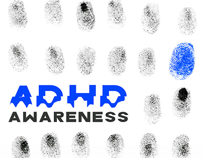 ADHD Awareness Campaign | Typeface & Poster