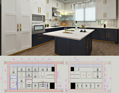 design of a kitchen