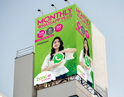 WhatsApp Plus Offer campaign |ZONG 4G|