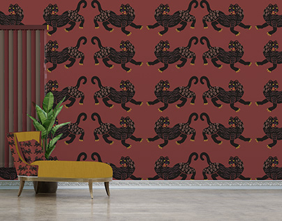 Quirky Wallpaper by @oldhanddesign studio