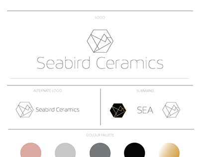 Branding for Seabird Ceramics