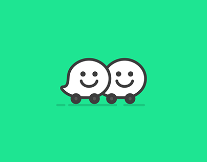 Waze—emails, social media posts, marketing collateral
