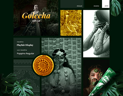 Golecha Naturals Website Design | Moodboard