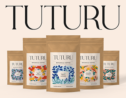 Tuturu Coffee Branding & Packaging