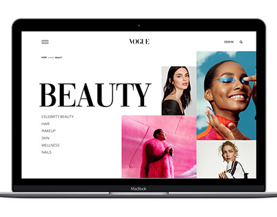 Vogue Website Redesign
