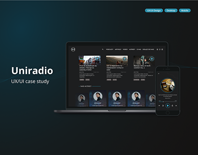 Uniradio - UX/UI Design