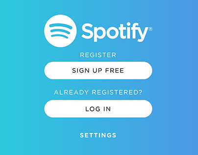 Spotify Update Concept
