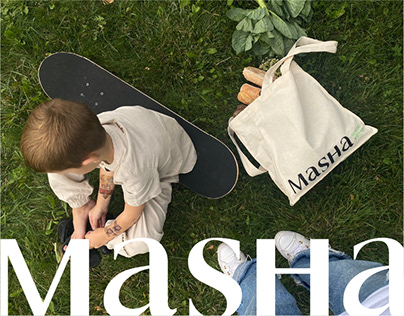 Branding for the children's clothing store Masha
